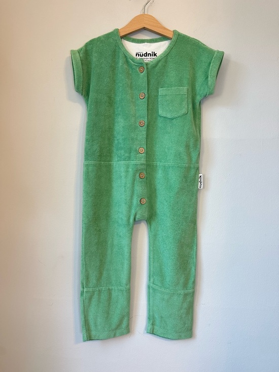 Nudnik Other - Nudnik Recycled Terryoth Swim Cover Romper Size 5
